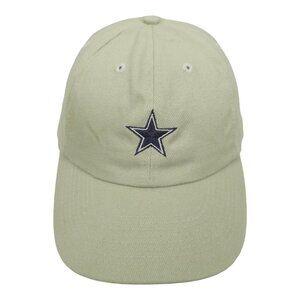Dallas Cowboys NFL Football Adjustable Size Cap Strapback Baseball Hat Khaki